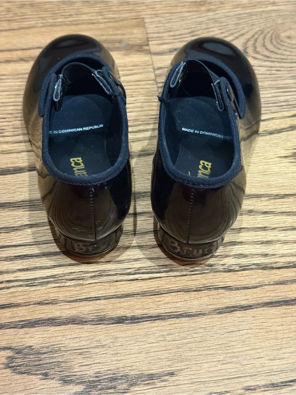 Girl So Danca Black Tap shoes size 11.5w